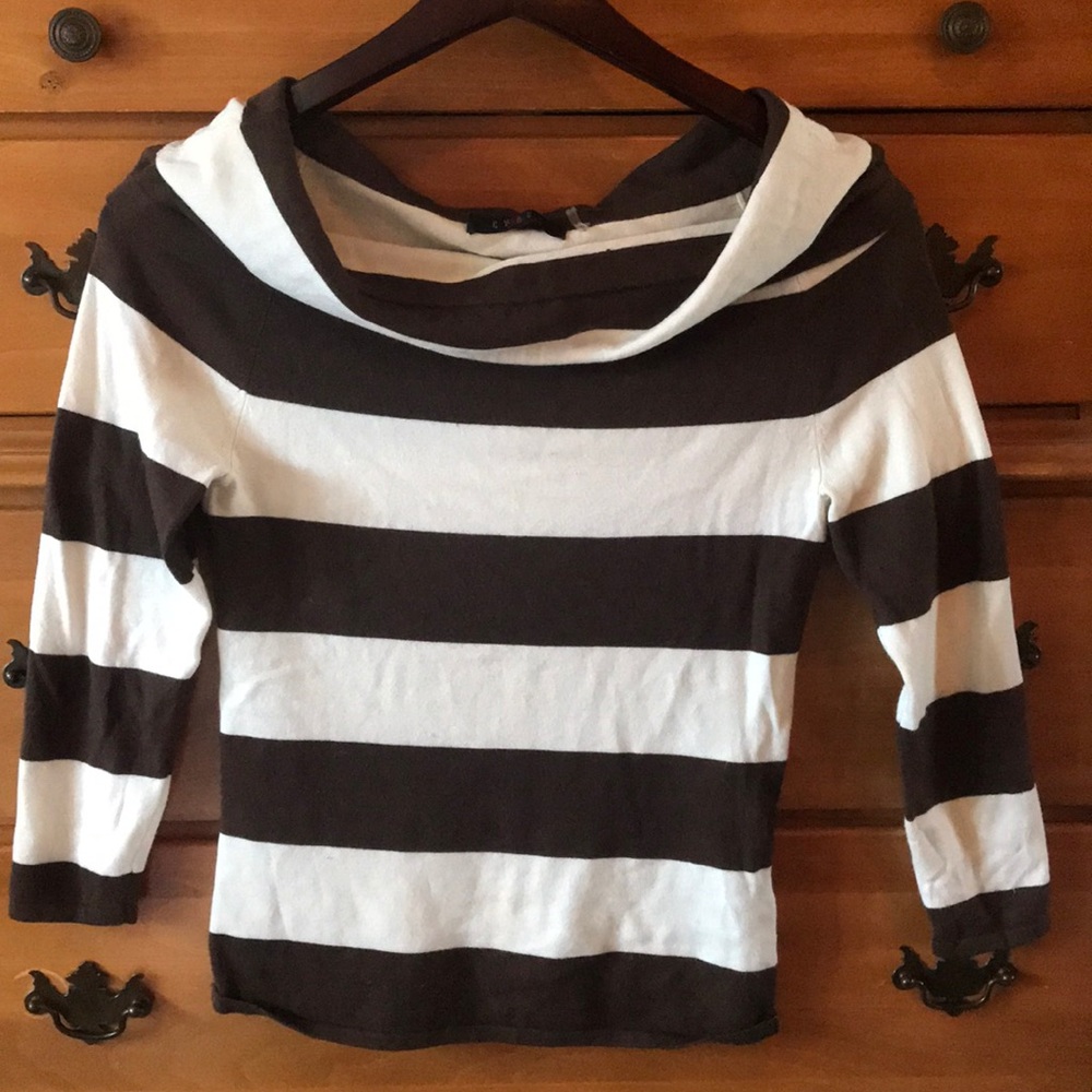 Cowl neck sweater